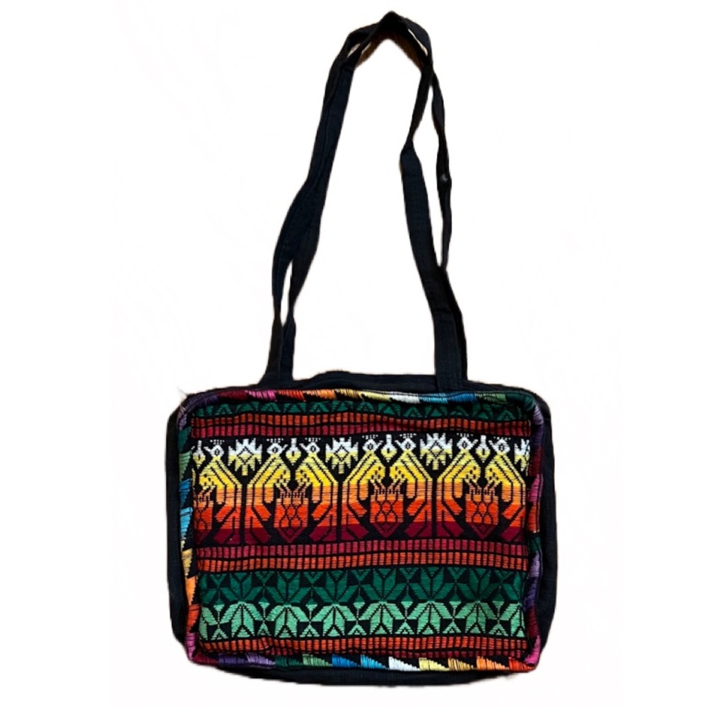 Boho Hippie Style Embroidered Purse